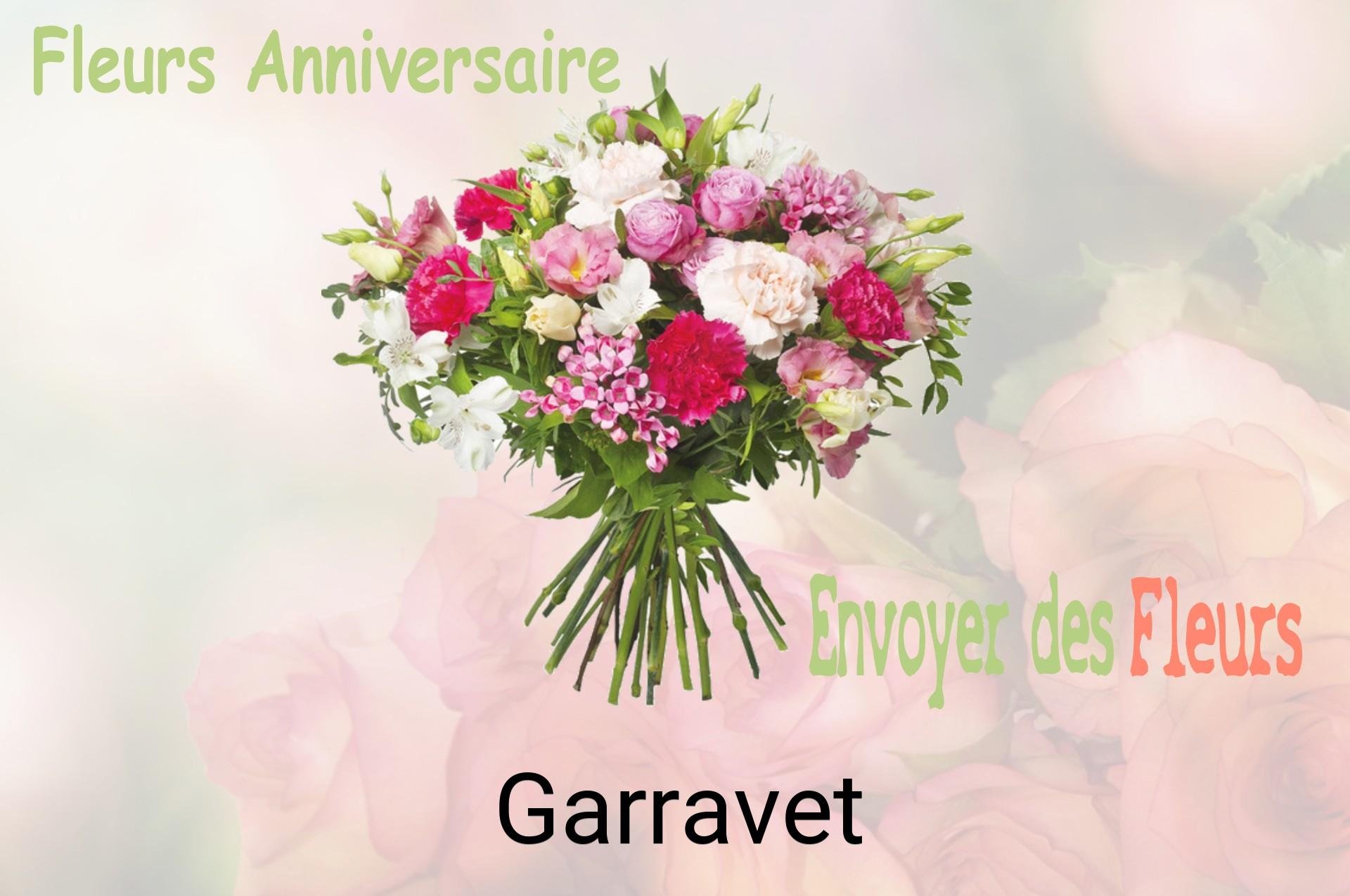 Bouquet de fleurs d’anniversaire livré à Garravet